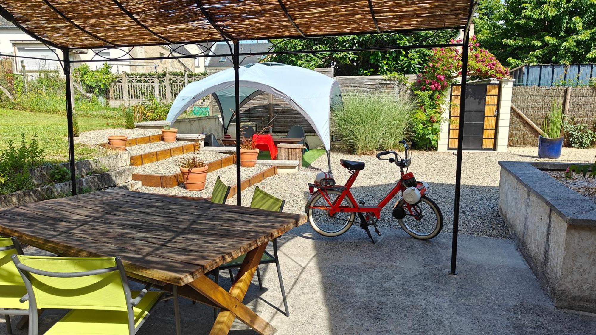 Le Petit Prieure Langeais Villa Ngoại thất bức ảnh